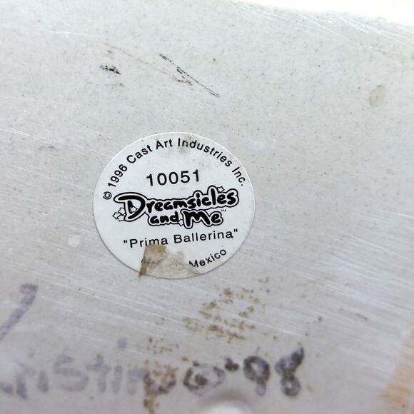 Dreamsicles and Me Vintage (1996) Cherub "Prima Ballerina" Figurine - Picture 6 of 6